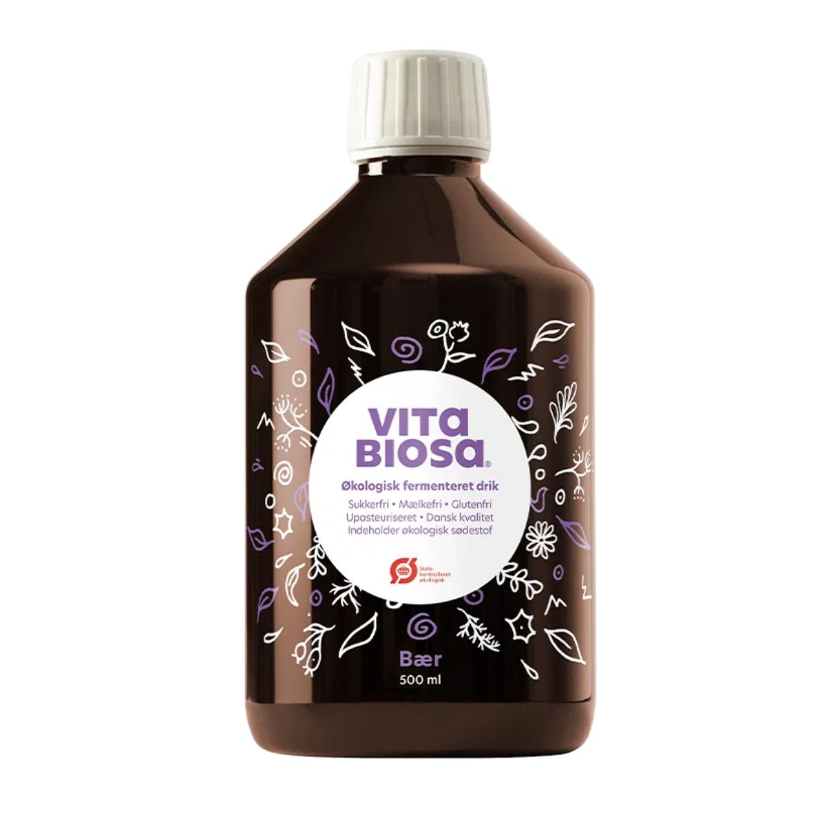 Vita Biosa - Økologisk Fermenteret drik - Bær - 500 ml.