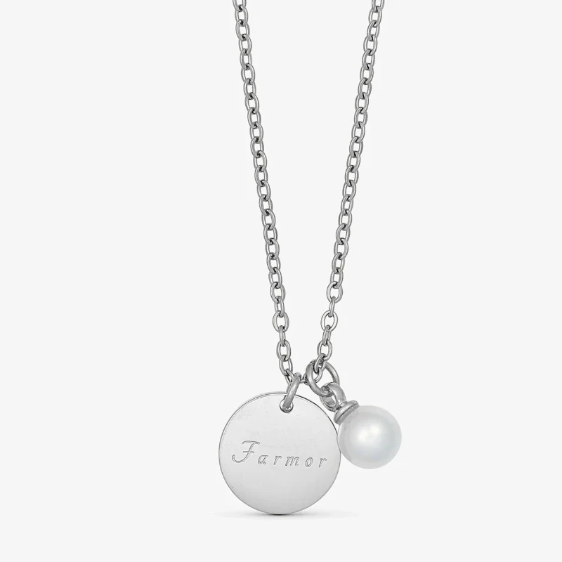 WOLFF JEWELRY - Farmor halskæde - Sølvfarvet