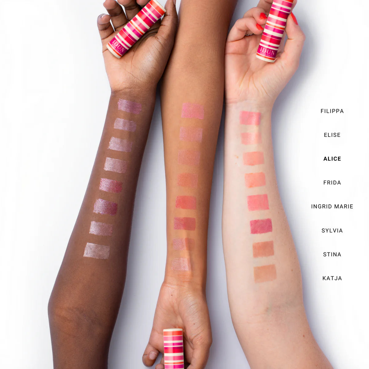 Idun - Creme Lipstick - Sylvia - 3,6 g.