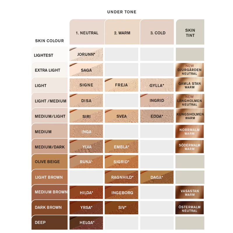 Idun - MOISTURIZING MINERAL SKIN TINT SPF 30 - Östermalm - Deep - 416