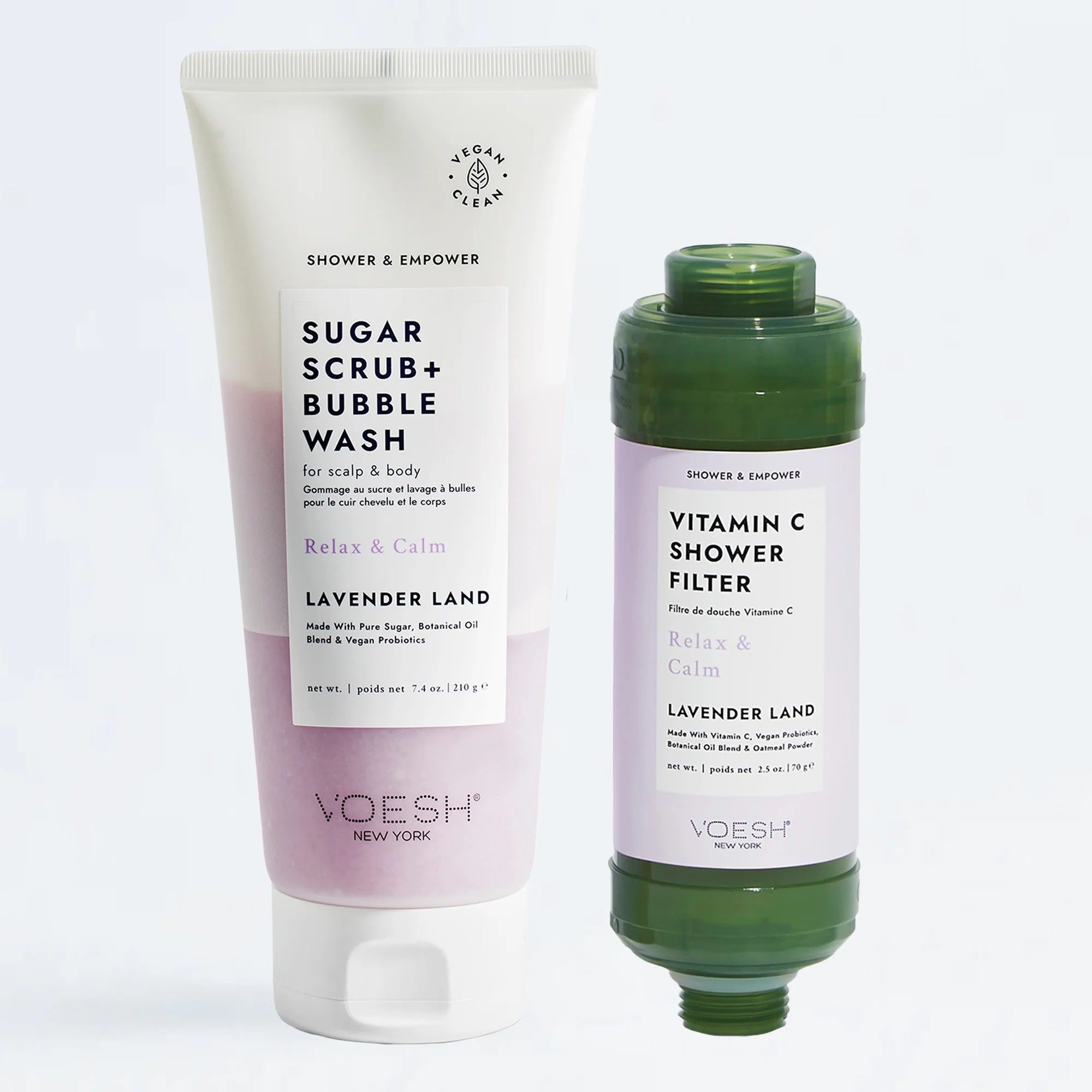 Voesh - Luksus badeoplevelse - Lavender Land - Gratis scalp og bodyscrub