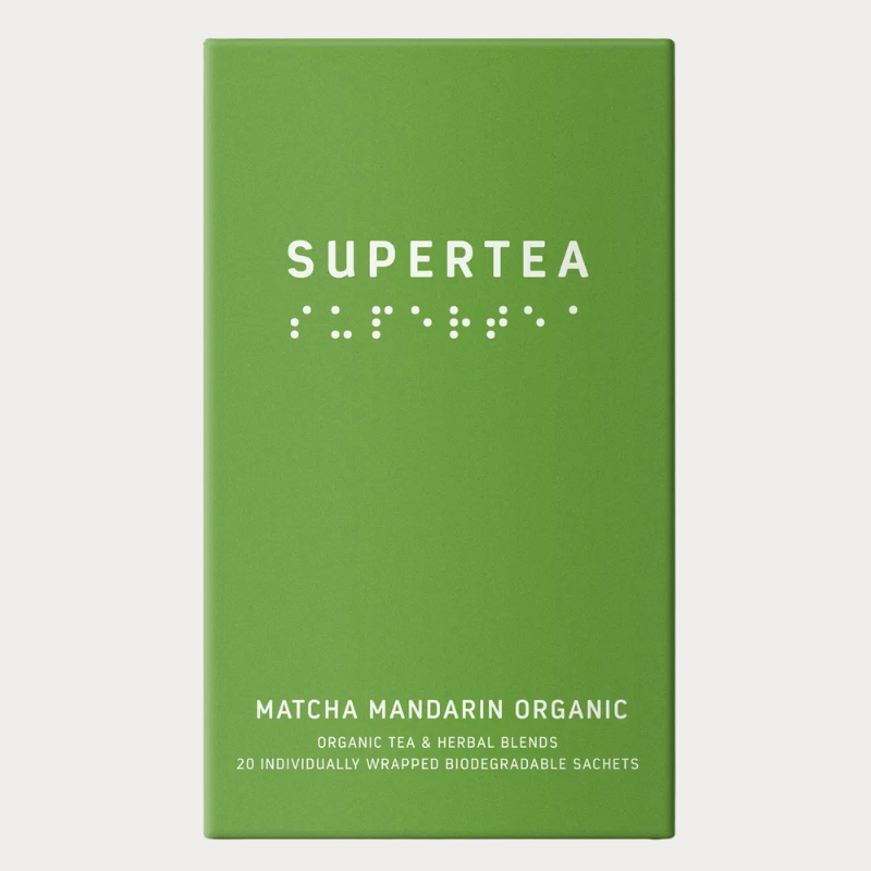 Teministeriet - Supertea - Matcha Mandarin - Økologisk