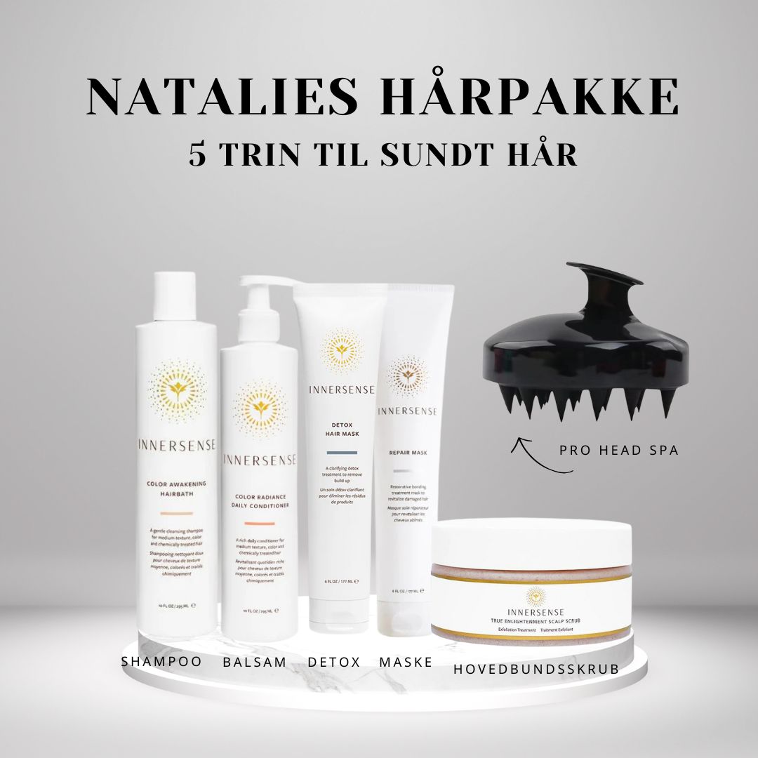 Natalies hårpakke - 5 trin til sundt hår