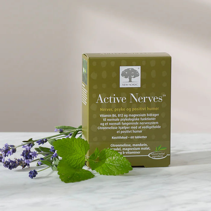 New Nordic - ACTIVE NERVES (Nerver, psyke & positivt humør) - 60 tabletter