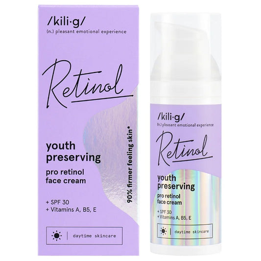 /KILI∙G/ - RETINOL FACE CREAM +SPF 30 ml.