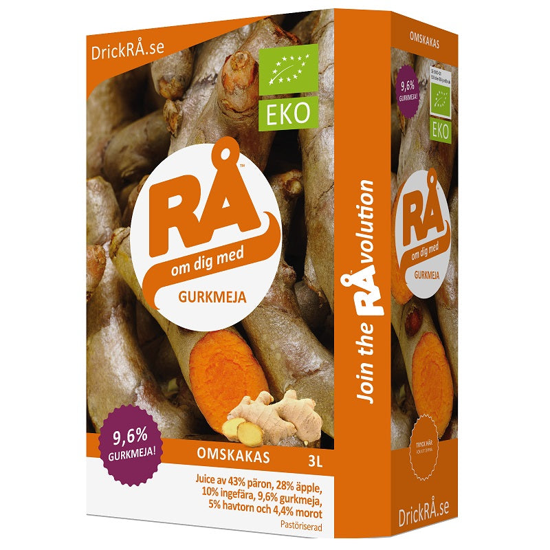 RÅ™ - ØKO GURKEMEJE - KOLDPRESSET JUICE
