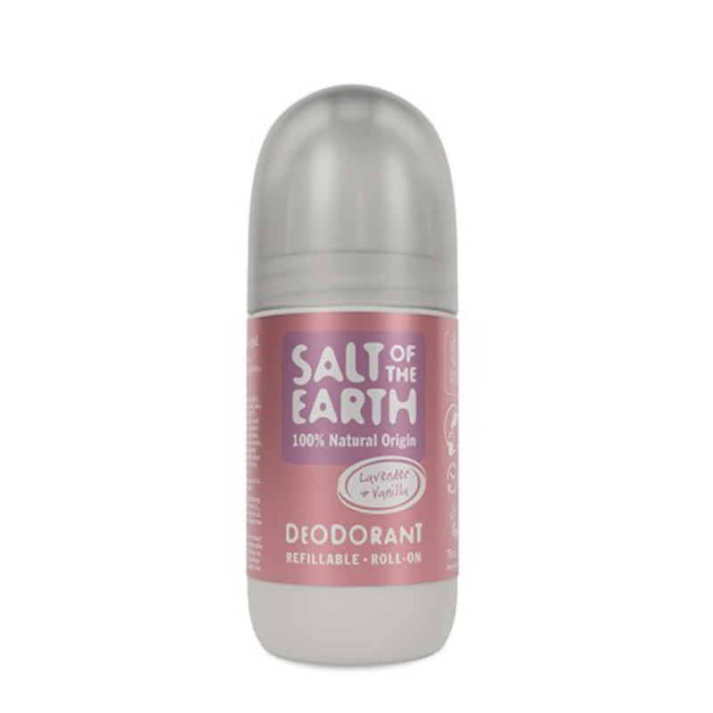 Salt Of The Earth - Roll-On Deo - Lavender & Vanilla - 75 ml.