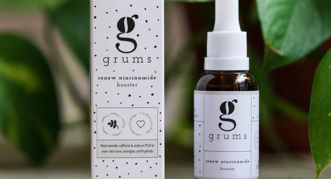Nyhed fra Grums - Niacinamide Booster