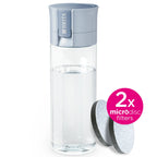 Brita - Vandflaske med 2 x filter - Lys blå - 0,6 L