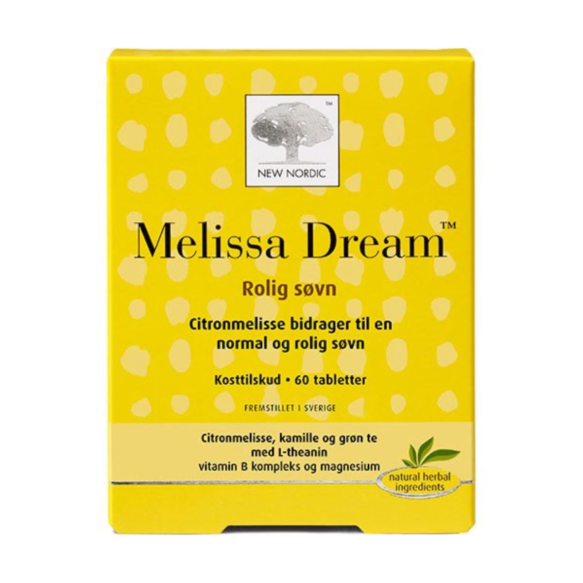 New Nordic - Melissa Dream - 60 tabletter