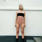 Lykkeland Ateliérs | Shaping Second Skin - High Waisted Thong - Tan