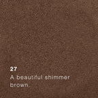 Saint Minerals -  Pressed Eyeshadow - metallic brun - 27