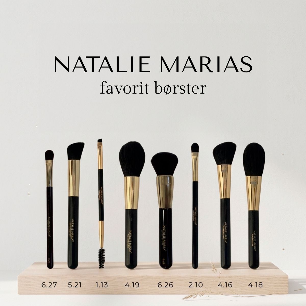 Natalies Favoritter - Make-up børster