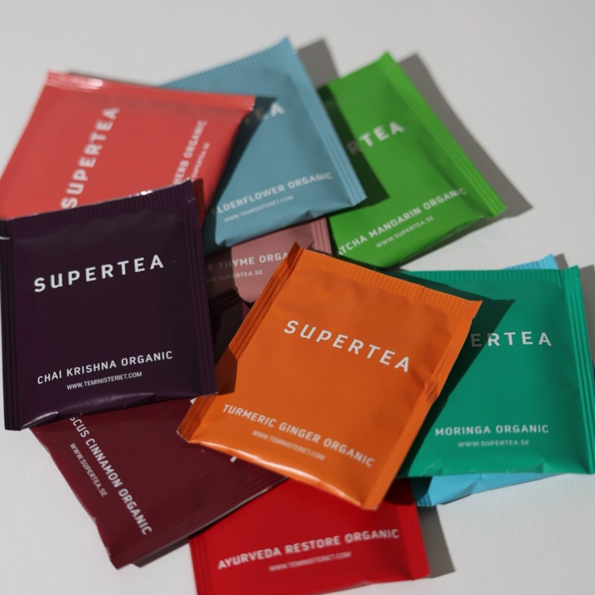 Teministeriet - Supertea - 10 forskellige smage (løse breve)