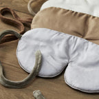 AYÜ | Sovemaske i 100% silke - silver