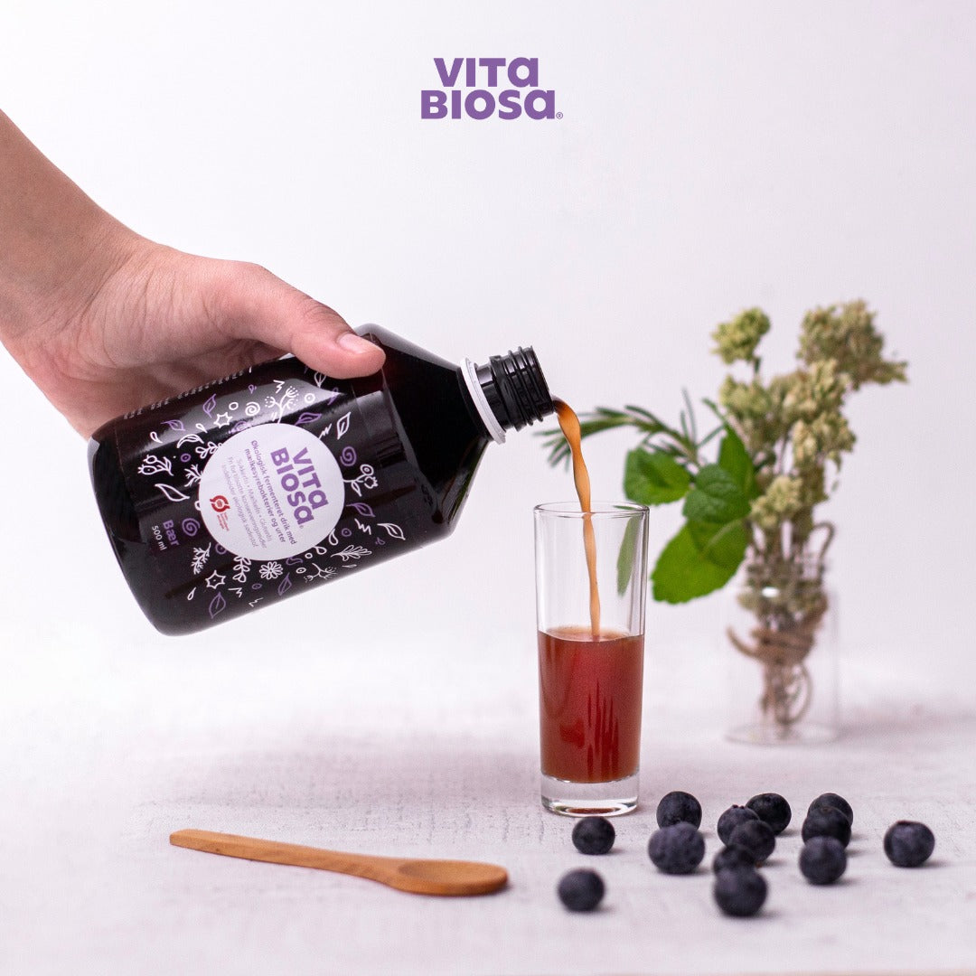 Vita Biosa -  Økologisk Fermenteret drik - Bær - 500 ml.