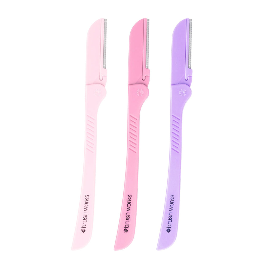 Brushworks - Precision Eyebrow Razors (Øjenbrynsskraber)