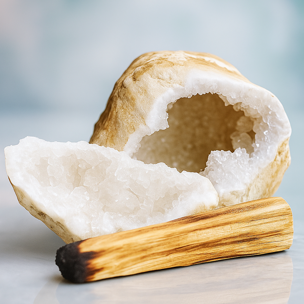 Namiso x Natalie Maria - Geode og palo santo sticks 3 stk.