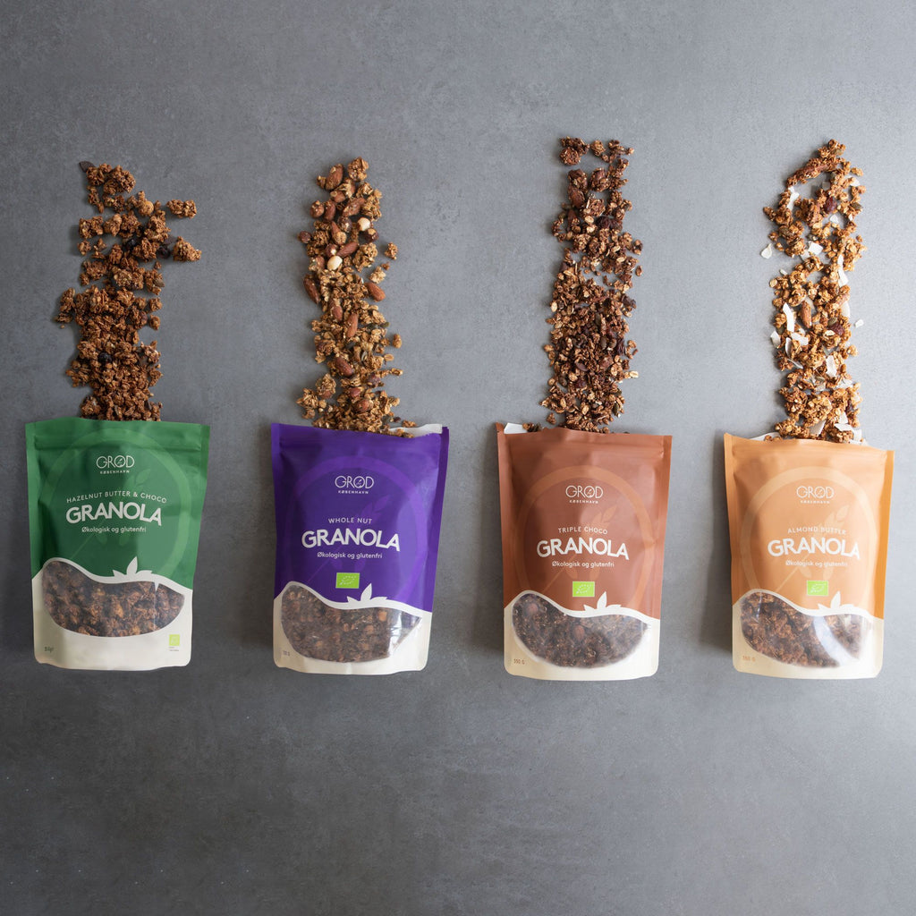 GRØD - Triple Choco Granola - Økologisk  (350g)