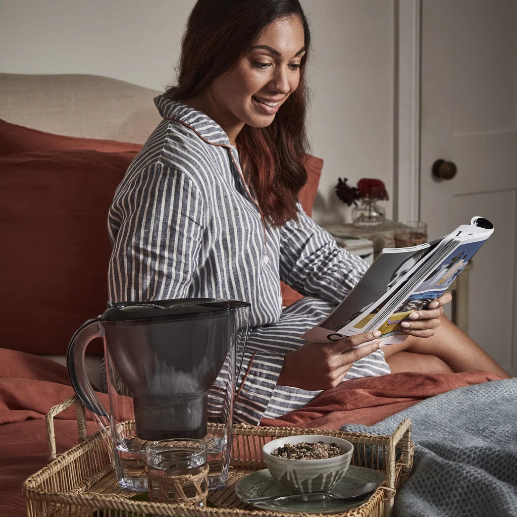 Brita - Marella kande Grafit (ME4W) inkl. 3 MXPro Vandfilter - 2,4 liter
