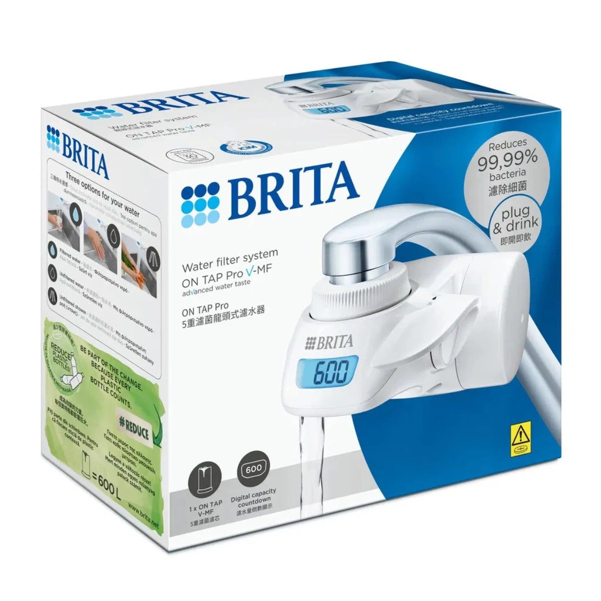 Brita - ON TAP Pro V-MF System CU ZH DM - Vandfilter Hvid