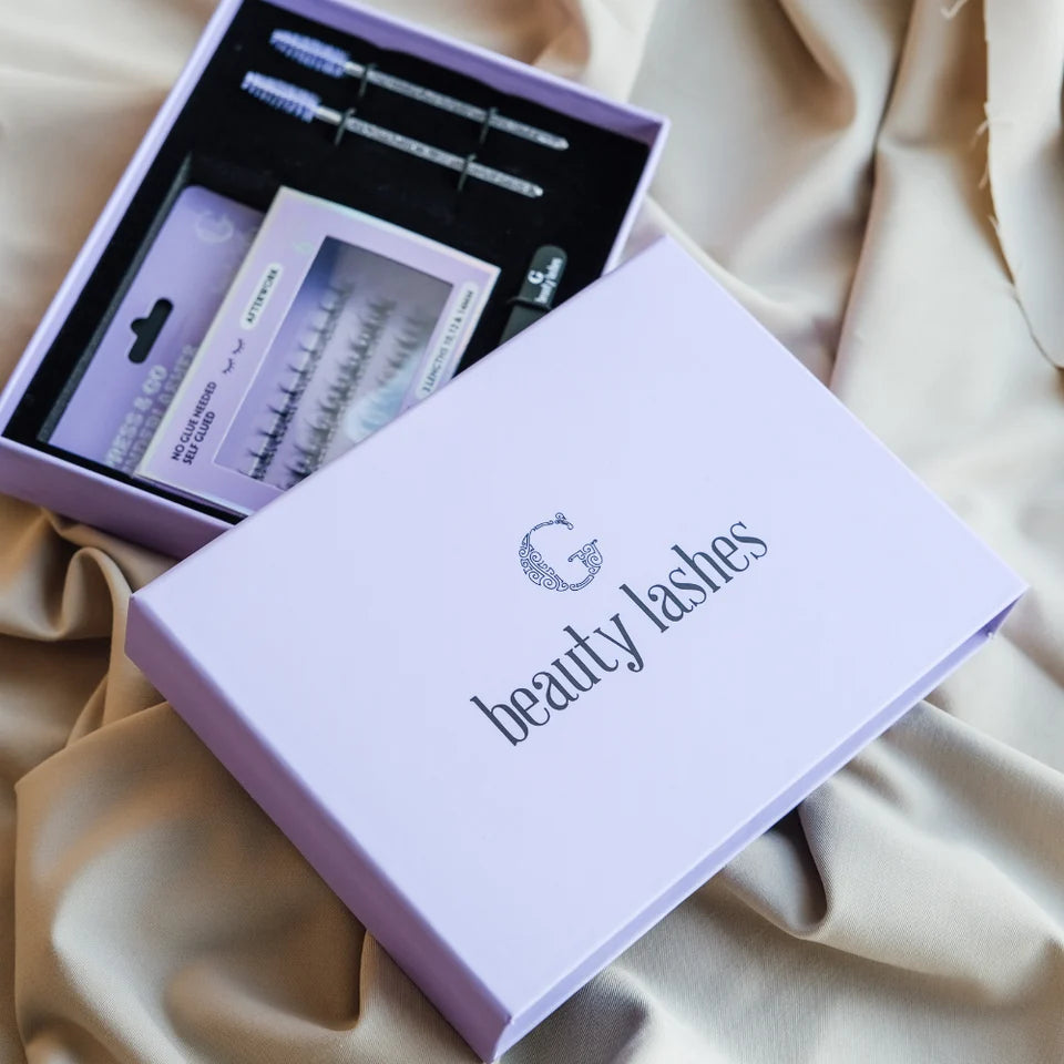 G BEAUTY LASHES - Press & Go vipper - Kit (Flere styles)
