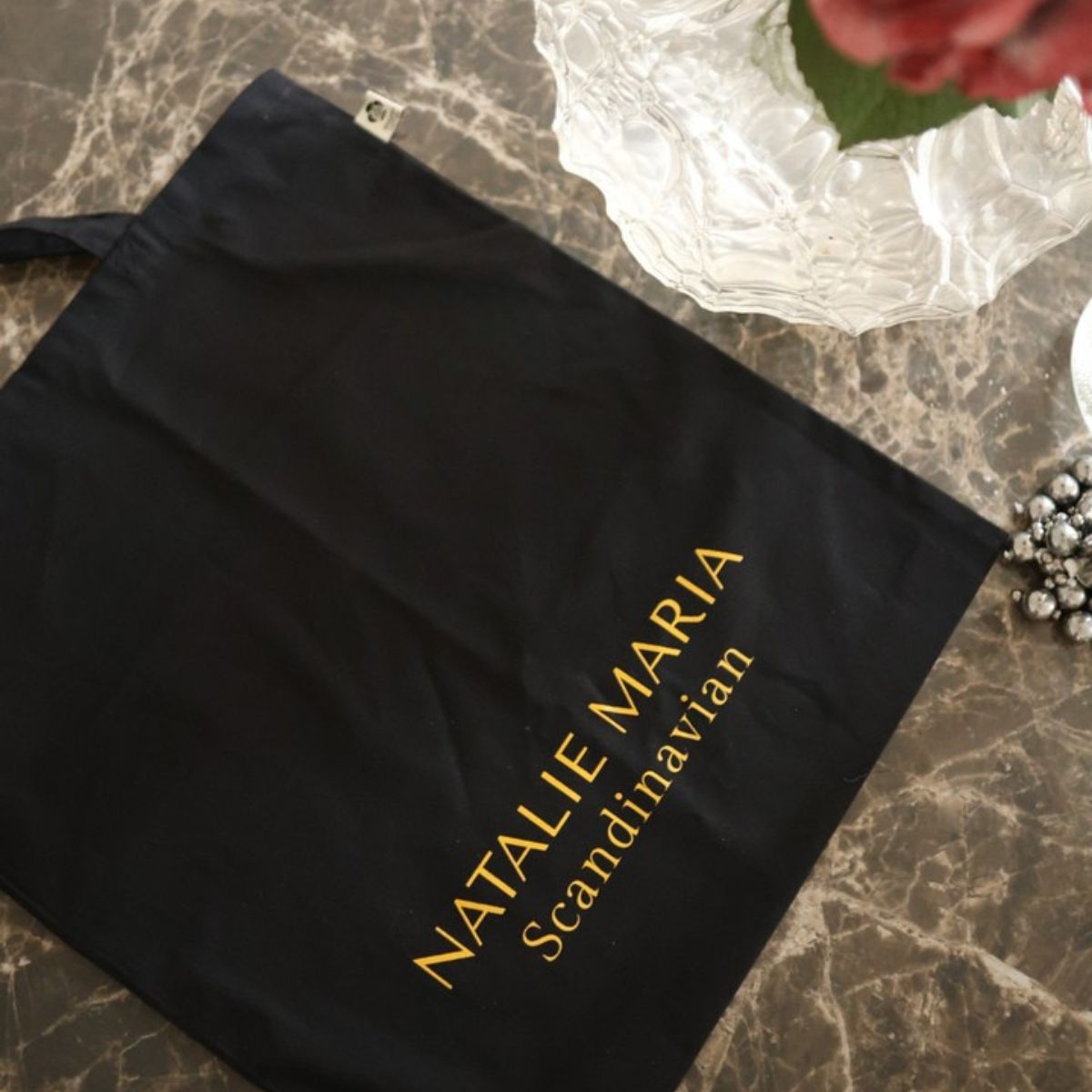 Natalie Maria Scandinavian | Tote bag m. logo - Black