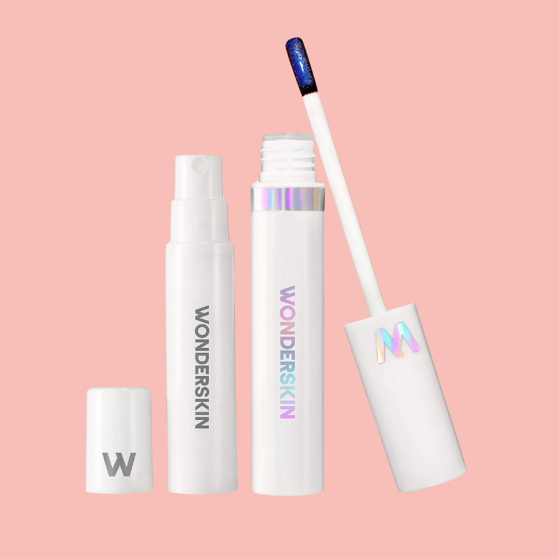 Wonderskin - Wonder Blading All-Day Lip Stain - Adore (Peachy Rose) KIT
