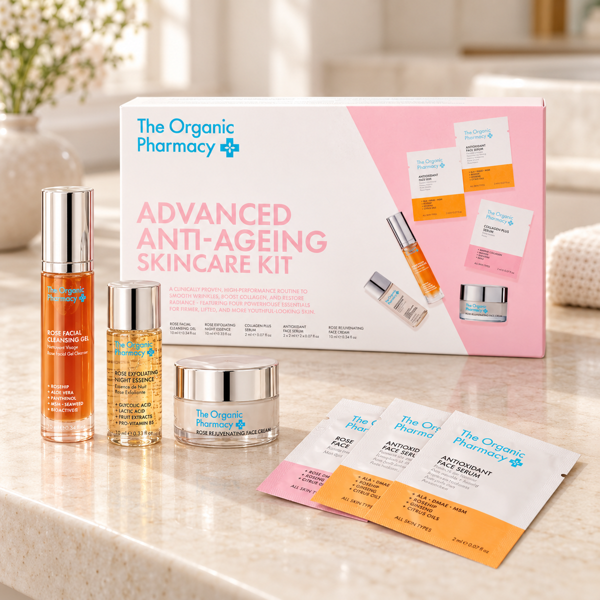 The Organic Pharmacy - Advanced Anti-Ageing Skincare Kit