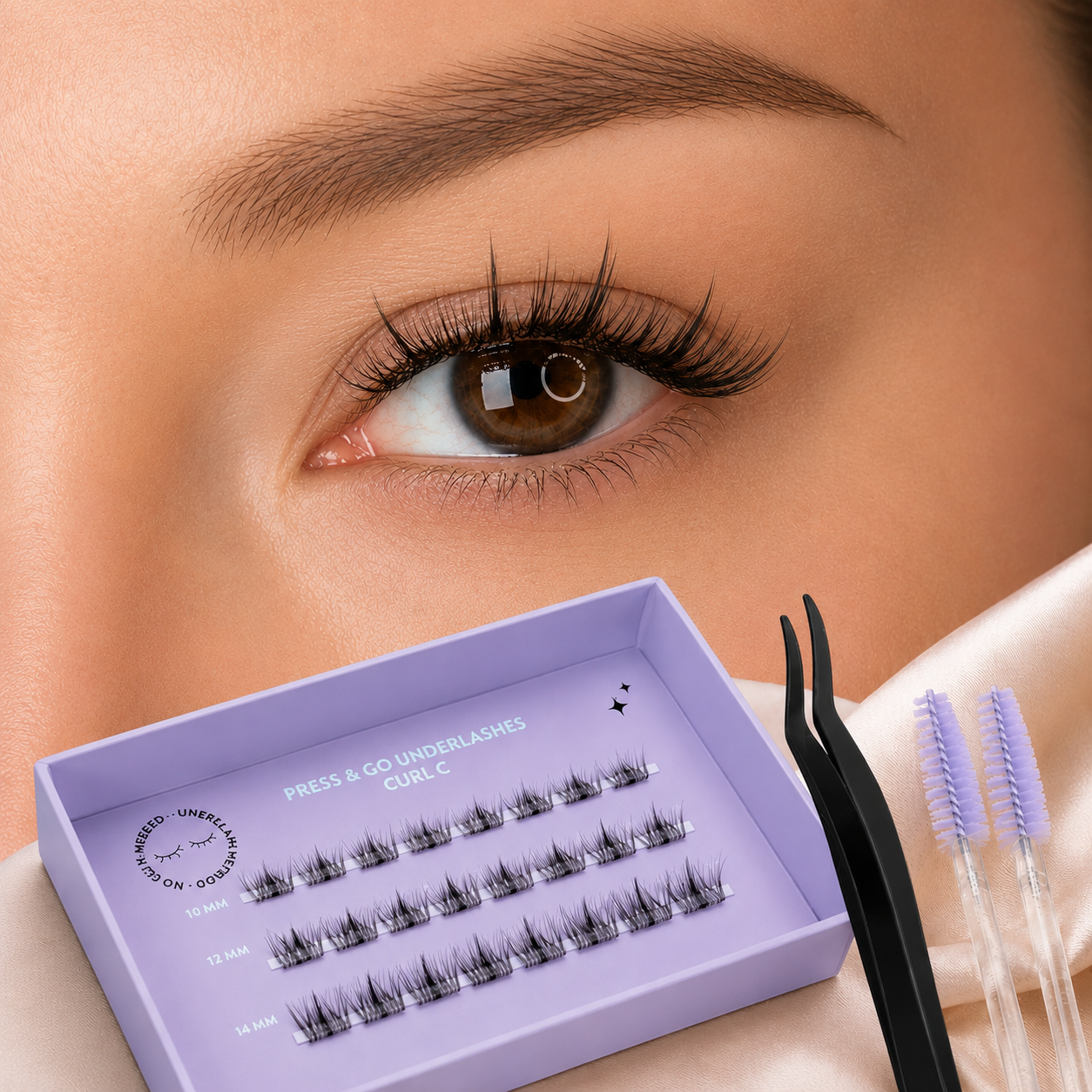 G BEAUTY LASHES - Press & Go vipper - Kit (Flere styles)