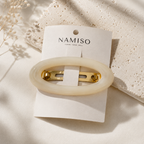 FORUDBESTILLING: NAMISO - Ayla - hårspænde - creme
