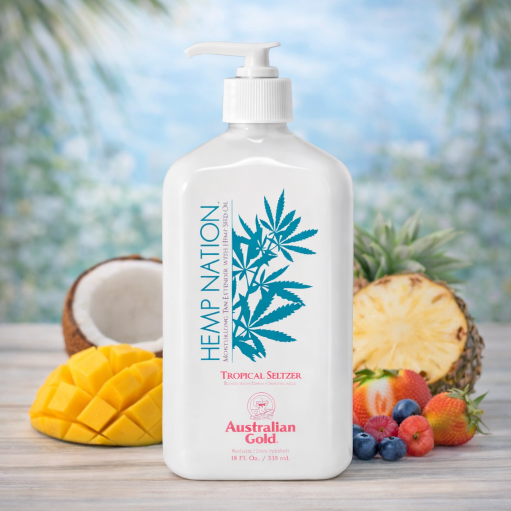 Australian Gold - Hemp Nation Body Lotion - Tropical Seltzer - 535ml