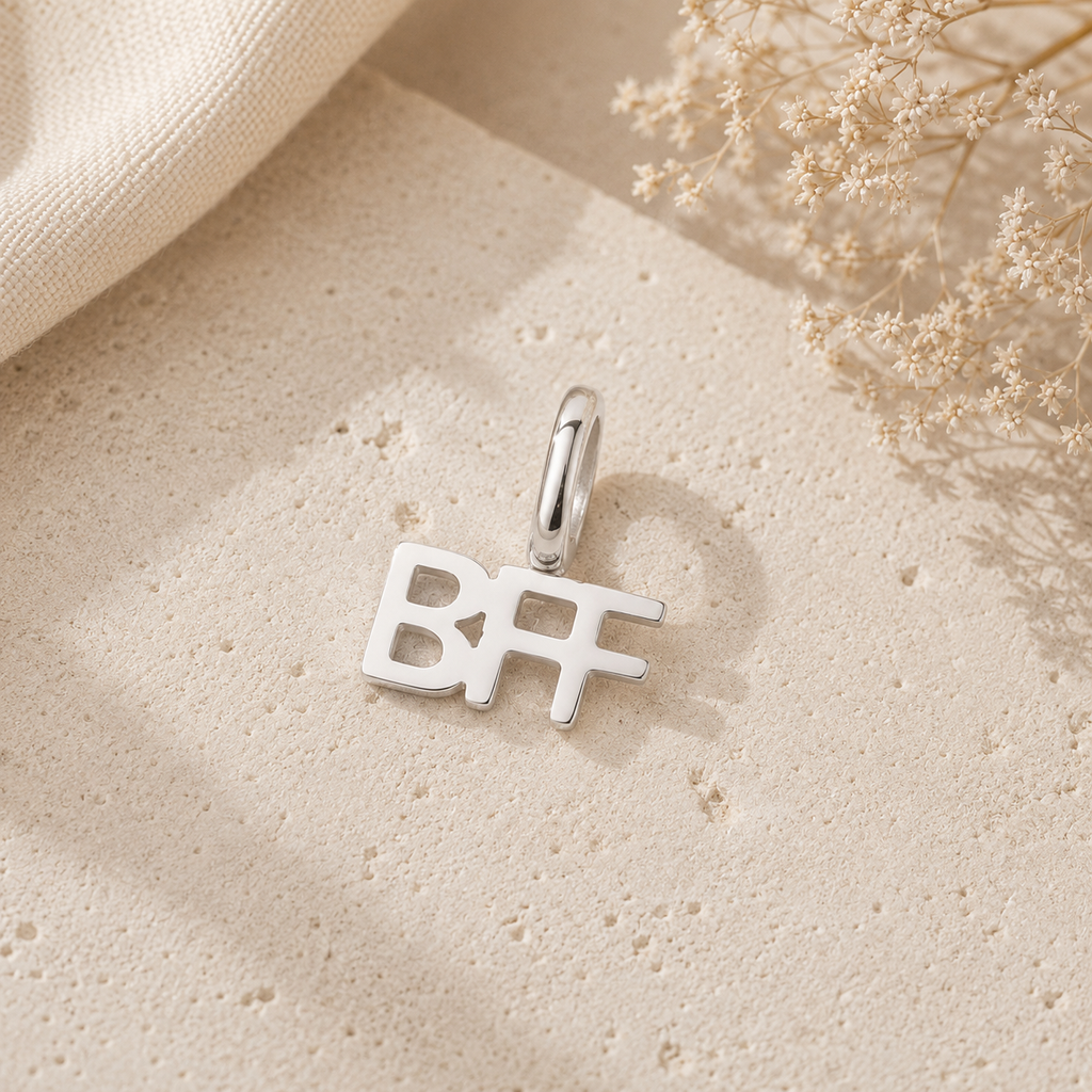 WOLFF JEWELRY - BFF Charm - sølv