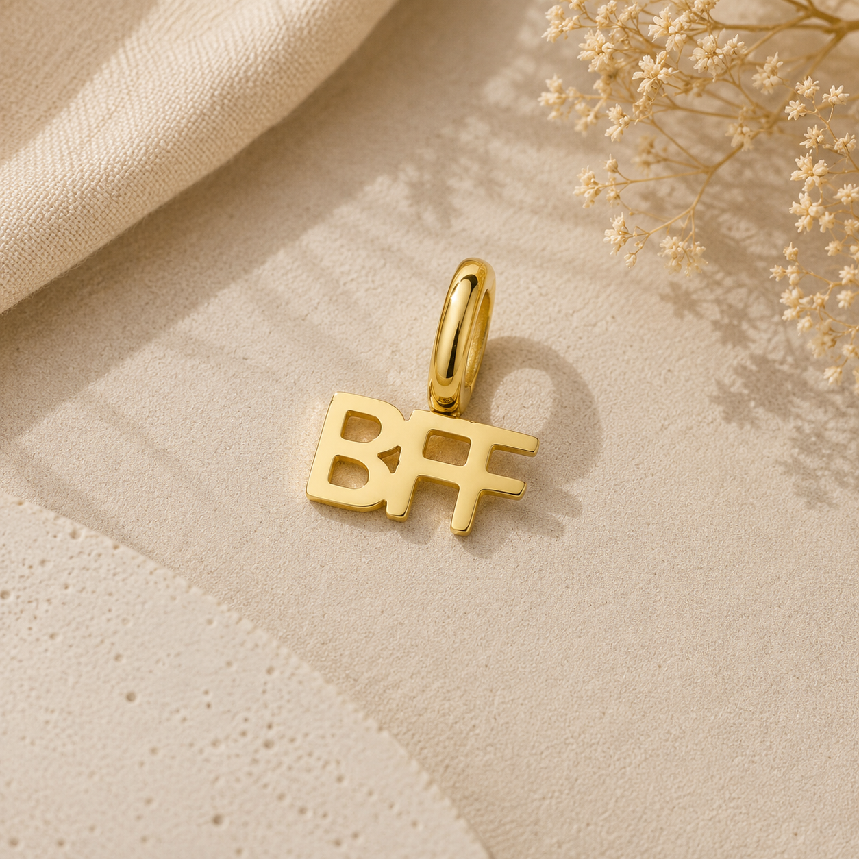 WOLFF JEWELRY - BFF Charm - Guld
