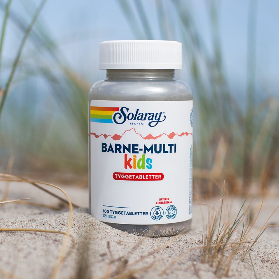 Solaray -  Barne-multi Kids tyggetabletter
