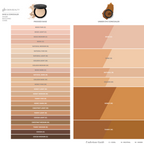 Glo Pressed Base - Natural Medium, 9 g