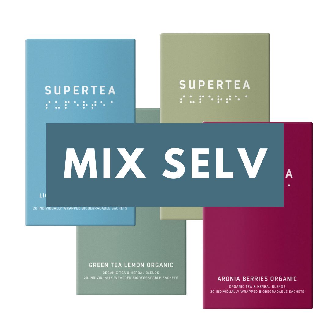 Teministeriet - Supertea - 10 forskellige smage (løse breve)