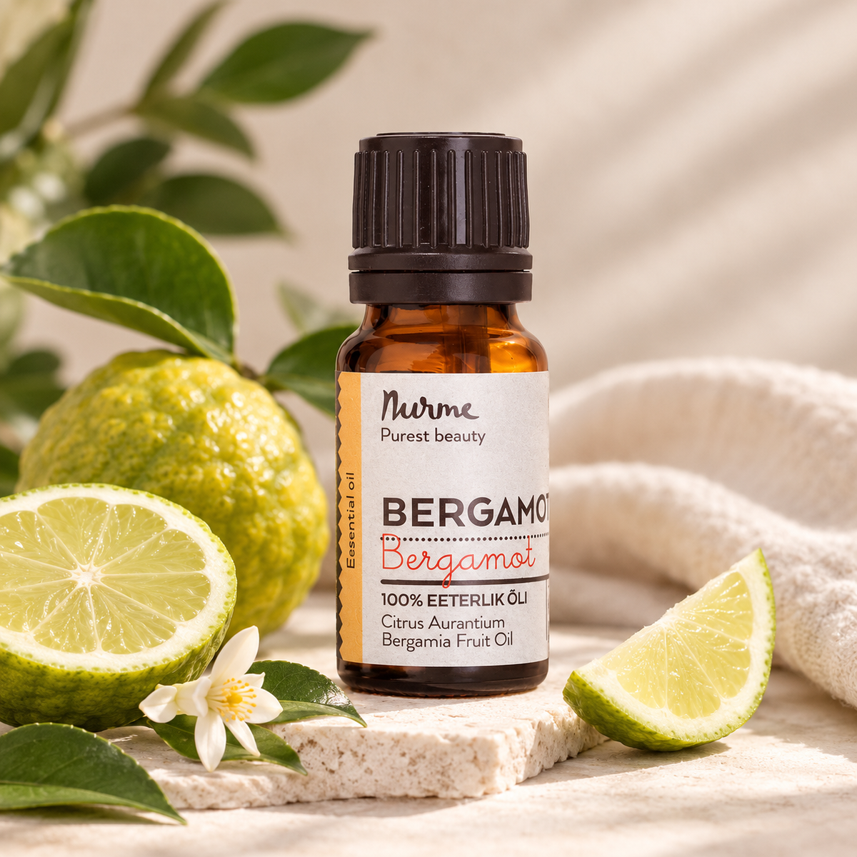 Nurme - 100% Bergamot æterisk olie  - 10 ml.