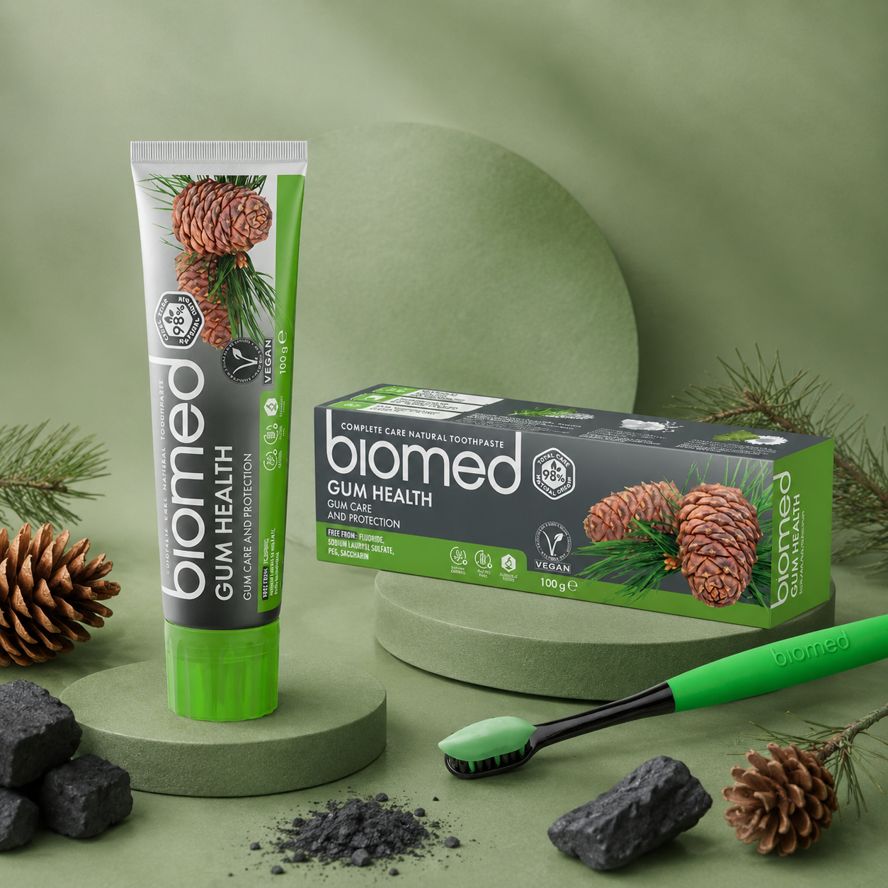 biomed - Gum Health tandpasta (fluorfri) - 100ml.
