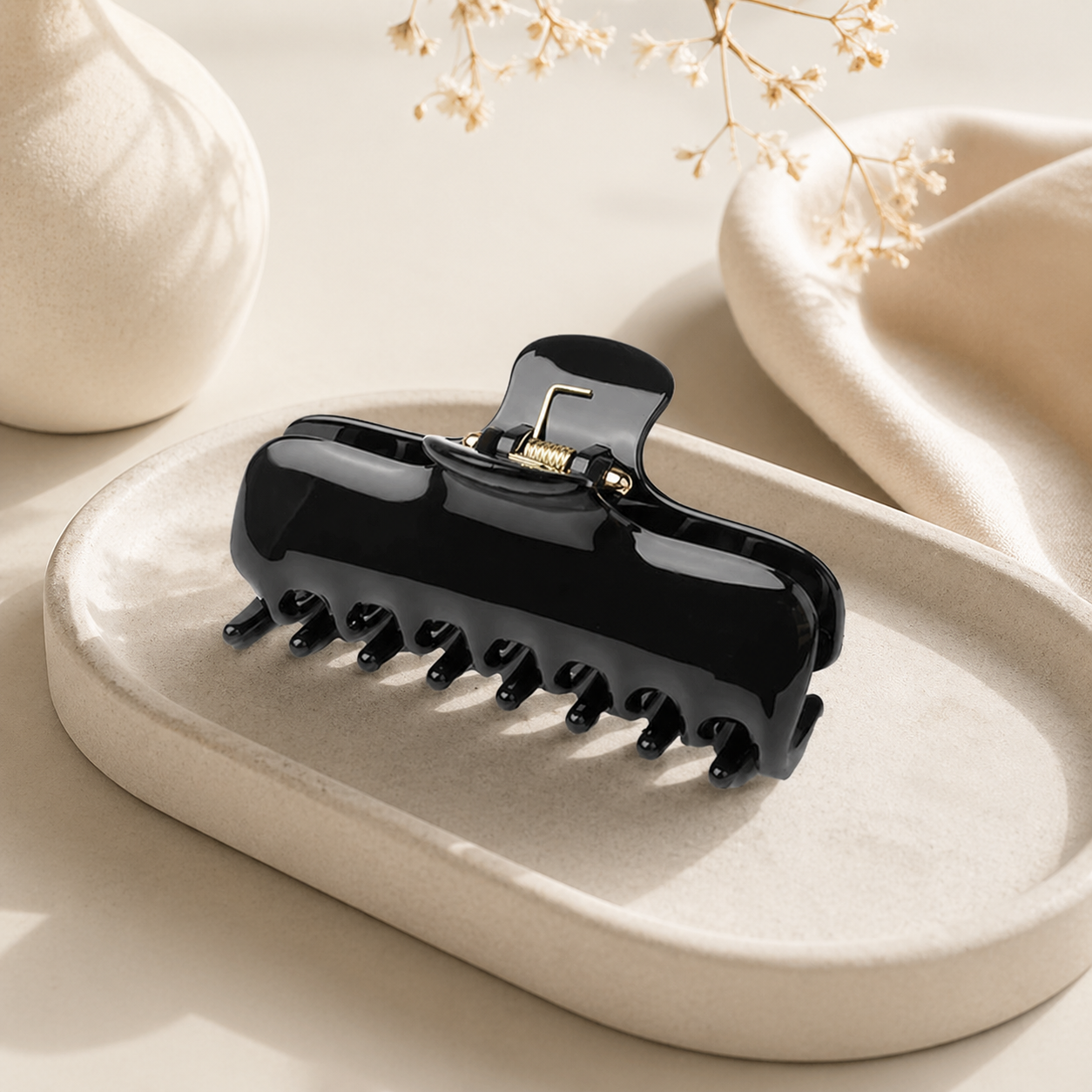 Namiso - Nia - elegant hårklemme - Black
