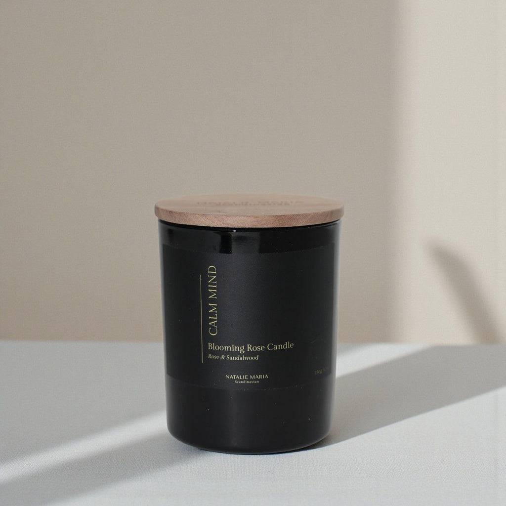 Natalie Maria Scandinavian | Calm Mind Blooming Rose Candle