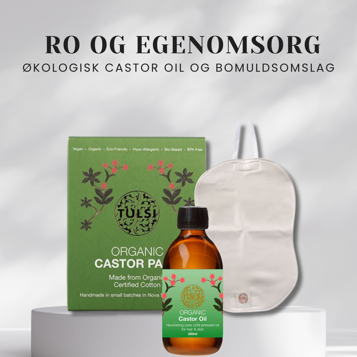 Tulsi - Ricinusolie (Castor oil) Selværligt kit