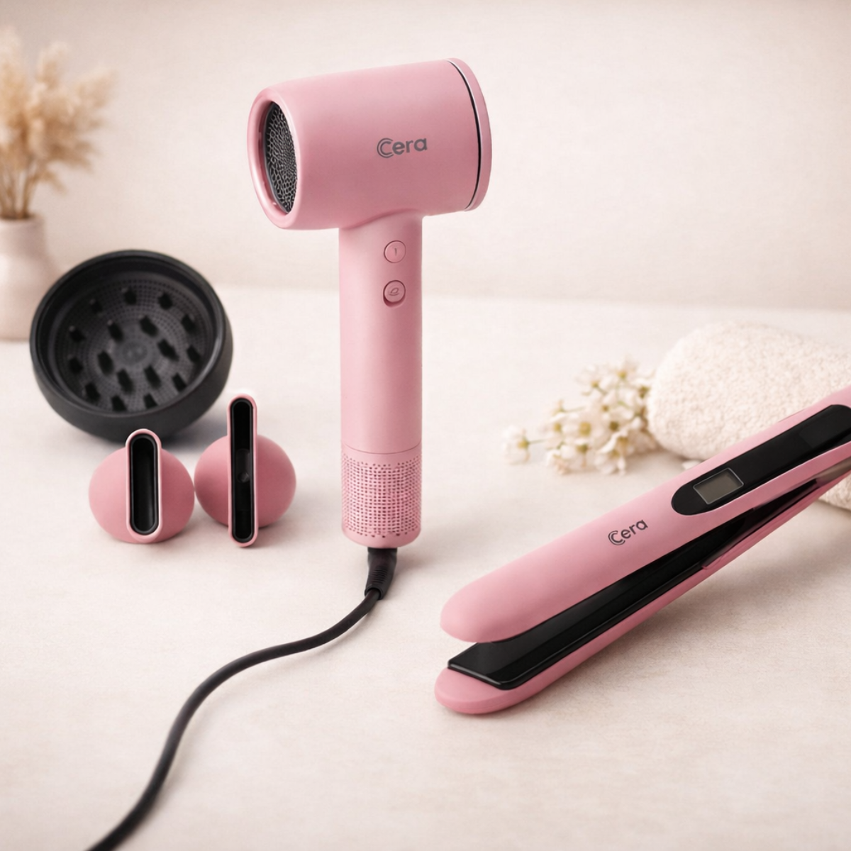 CERA - Føn & Fladjern - Pink