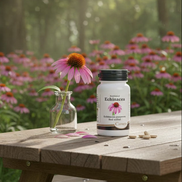Camette - Echinacea (rød solhat) - 90 tab.