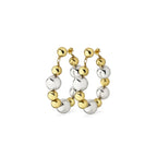 DROPPS BY SZHIRLEY - ØRERINGESÆT - #CELESTIALSPARKLE - 18 KARAT FORGYLDT OG FORSØLVEDE PERLER