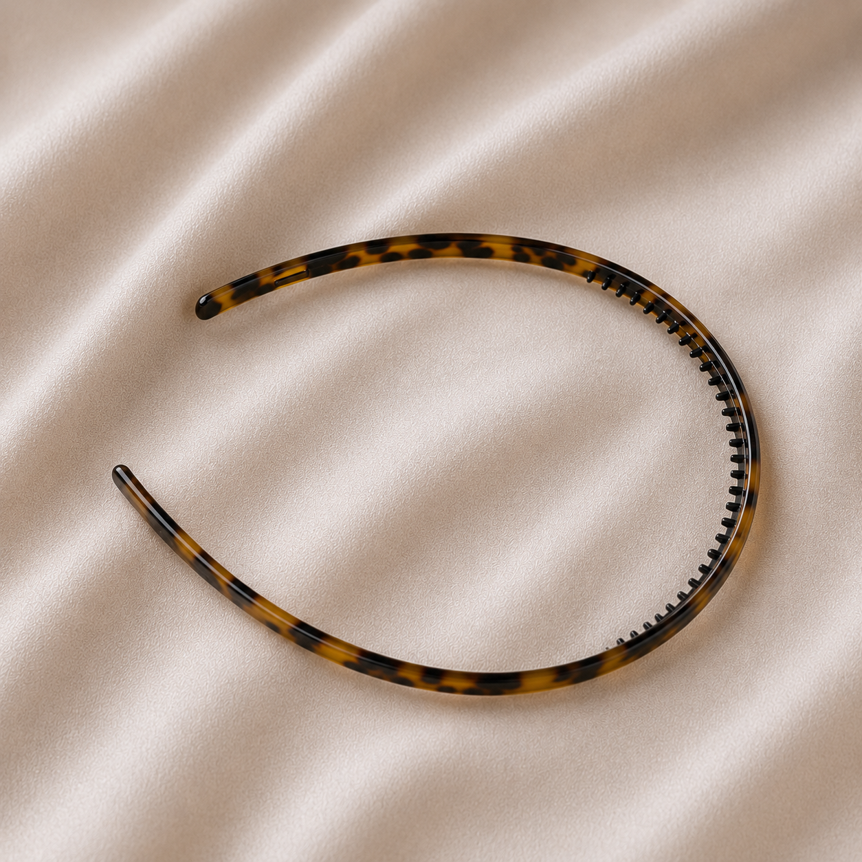 Célestine - Hårbøjle - brun tortoiseshell