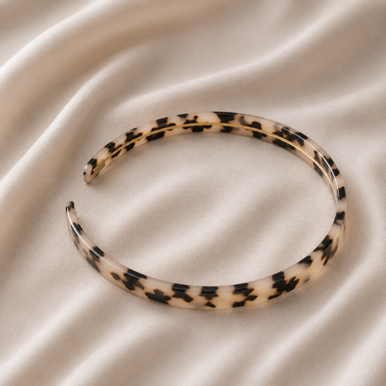 Célune - Hårbøjle - light tortoiseshell