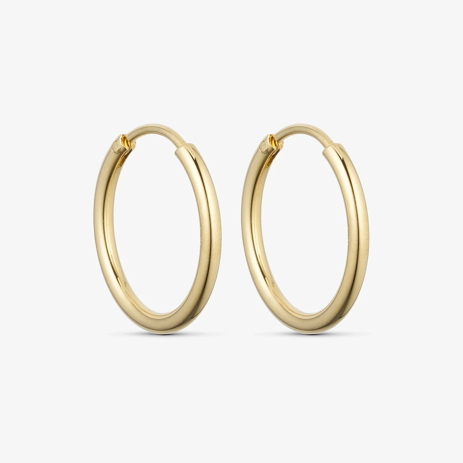 Wolff Jewelry - Classic Hoops 20 mm - 18 karat guldbelagt