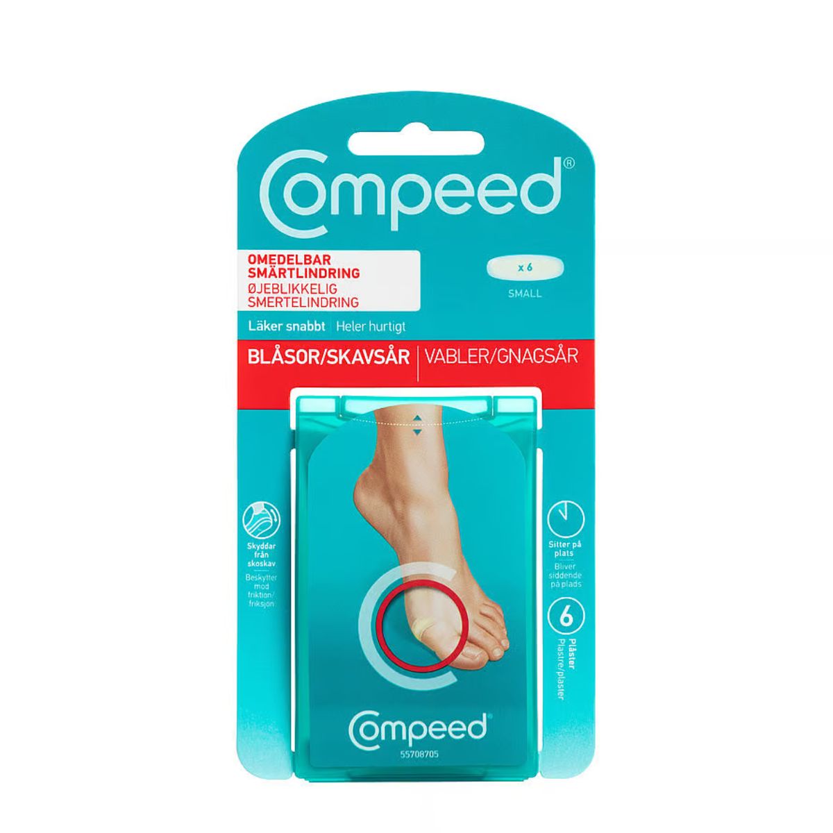 Compeed - Vabelplaster - Small - 6 stk.