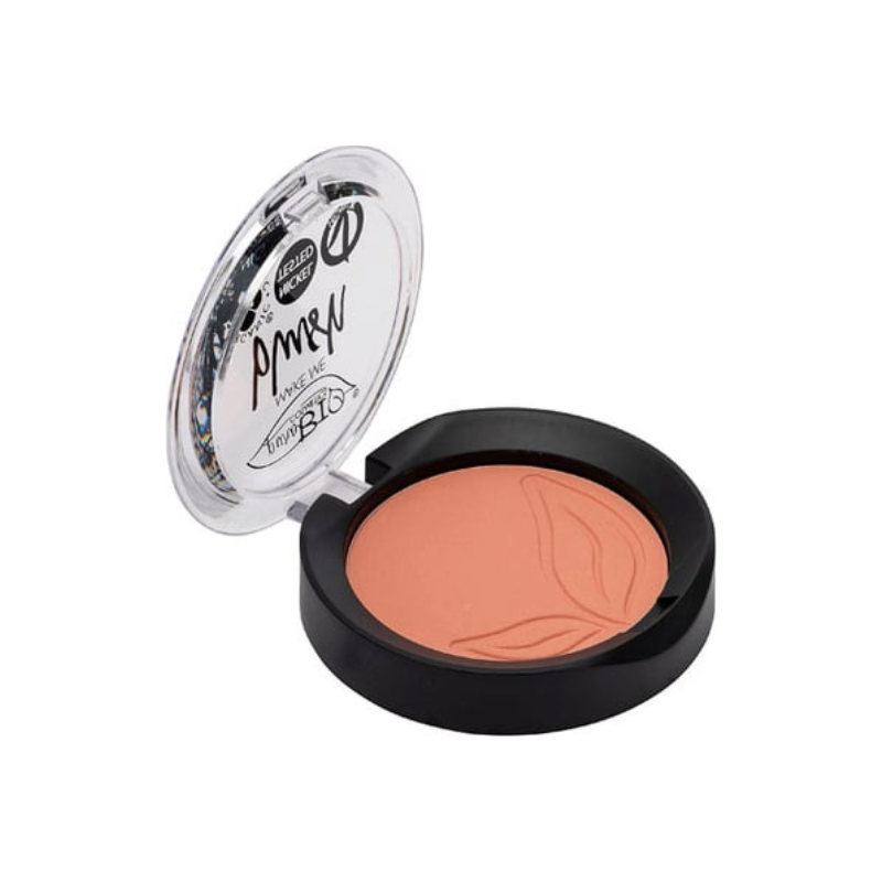 PUROBIO COSMETICS - BLUSH - CORAL PINK MATTE 02